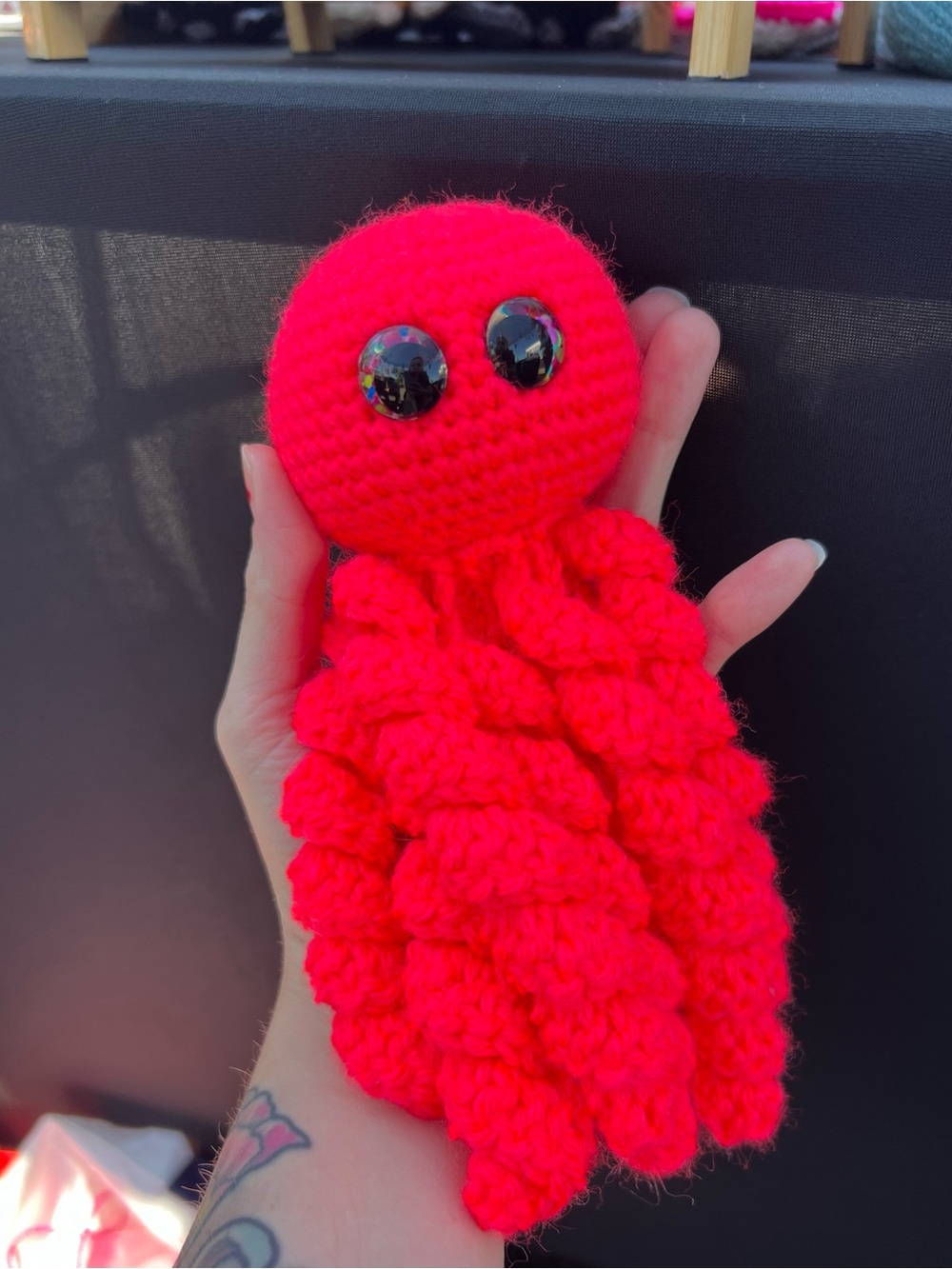 Vibrant Crocheted Octopus 🐙